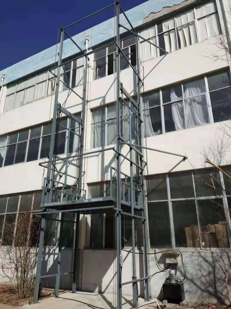 哈尔滨室外贴墙货梯